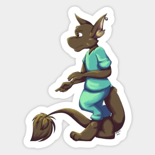 Anxiety Geedey Sticker